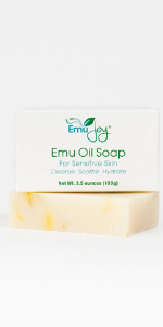 Emu Joy emu oil soap skin care product skin care stocking stuffers dry skin soft moisturizing
