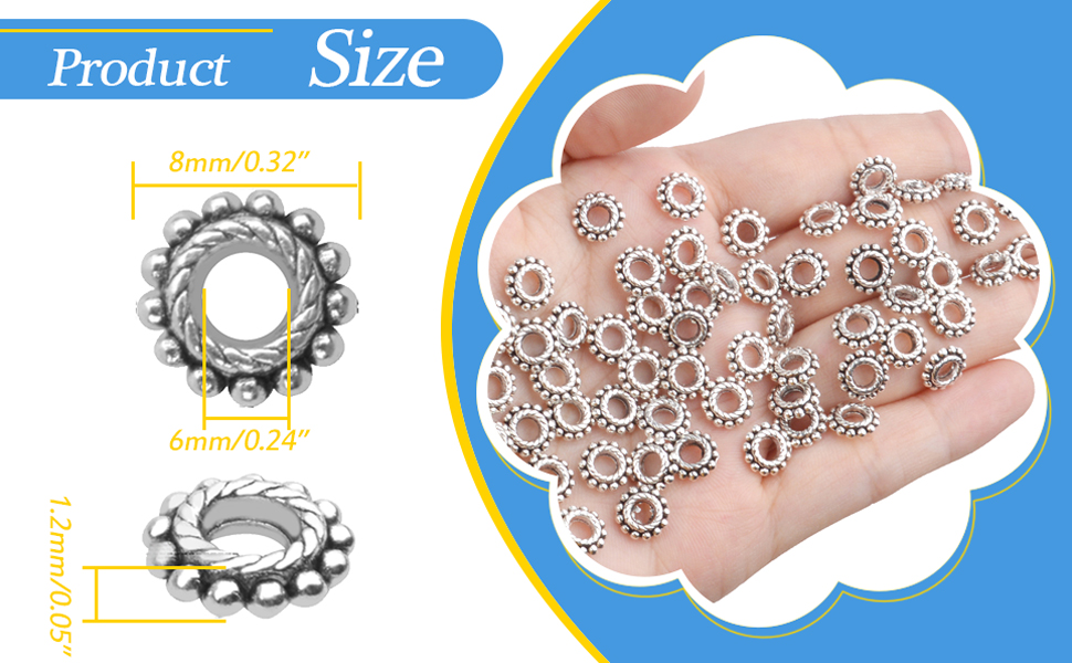 Alloy Bead Spacers