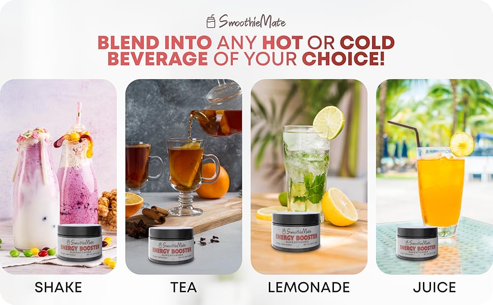 blend into any hot or cold beverage of your choice