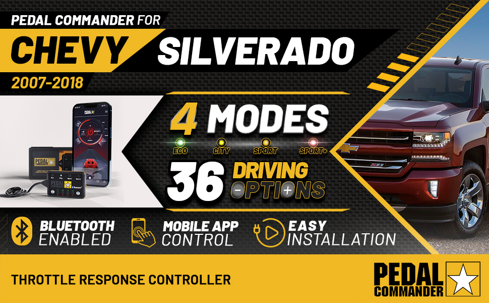 PEDAL COMMANDER for Chevrolet Silverado 20072018