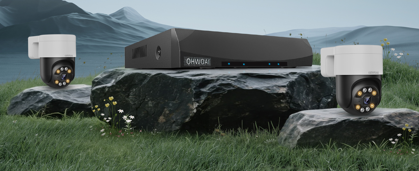 防犯カメラセット OHWOAI