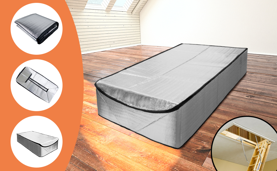 GCGOODS Attic Stairs Insulation Cover 25" x 54" x 11