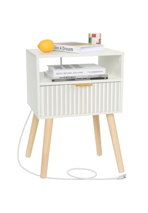 white nightstand