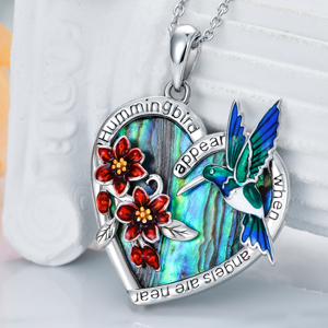 hummingbird necklace