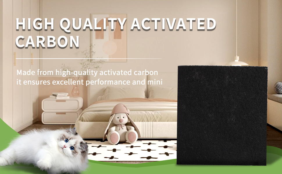 WZKO Premium Cat Litter Box Filters, Enhanced Litter Box