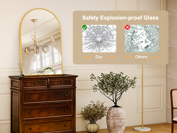 Amazon.com: HARRITPURE Arched Wall Mirror – 30