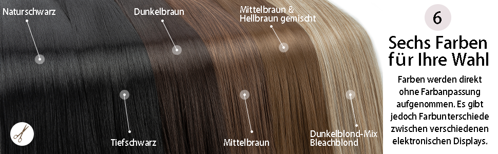 Pferdeschwanz-Verlängerung JIAMEISI SYNTHETISCHE HAARVERLÄNGERUNGEN