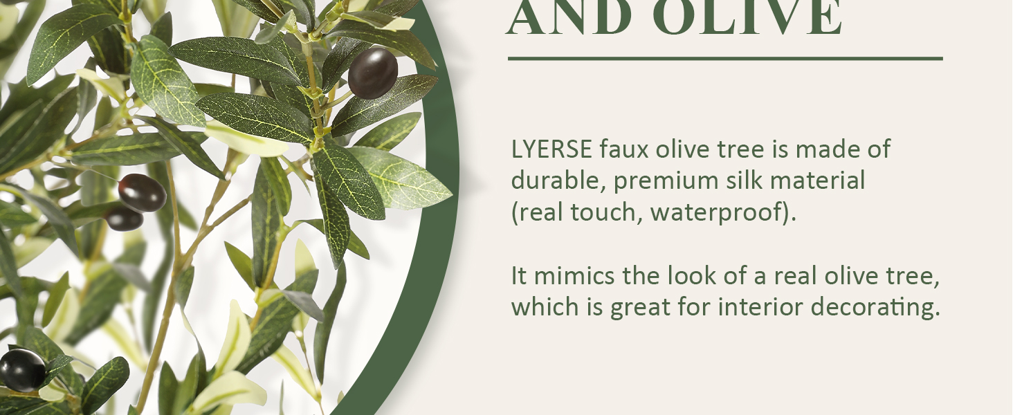 faux olive tree 8ft