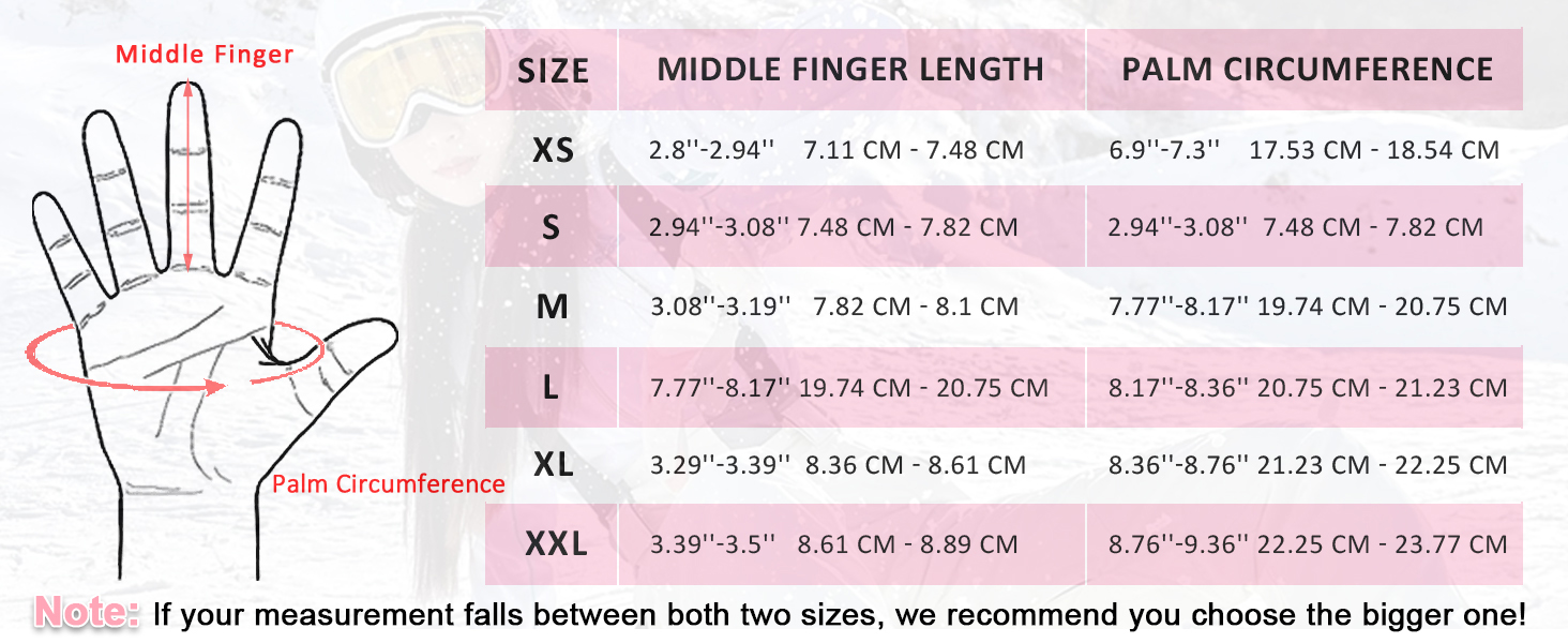 Winter gloves