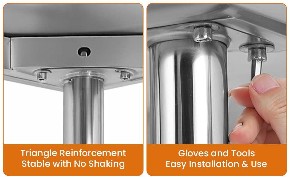 Stainless Steel Prep Table