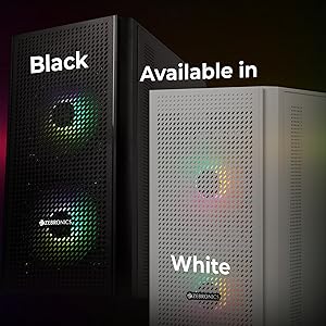 zeb auxo, zebronics gaming cabinet,gaming cabinet,gaming chassis,gaming cabinet for pc