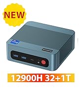 BOSGAME P2 Lite Mini PC, 12th Intel i5-12600H (12C/20T, up