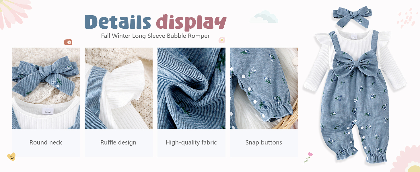 fall baby girl clothes bubble romper baby girl preemie clothes girl baby girl fall outfits