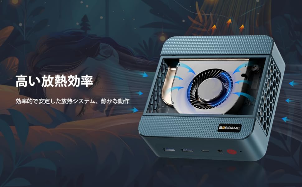 6*z様 BOSGAME ミニPC P2 Lite i5 12600H BOSGAME Office Mini PC P2 Lite - Intel i5 12600H