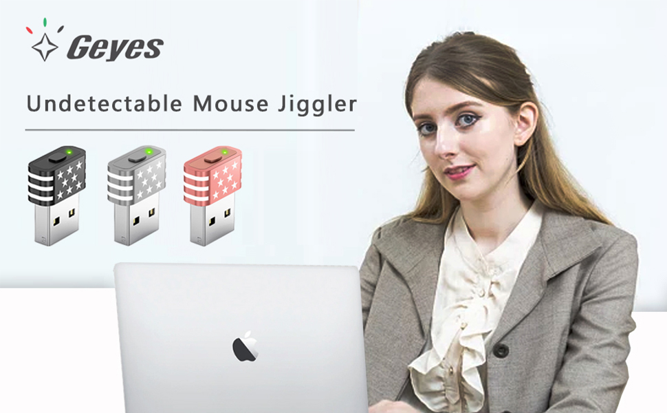 Geyes Mouse Jiggler Undetectable,Mouse Mover Device Has Two