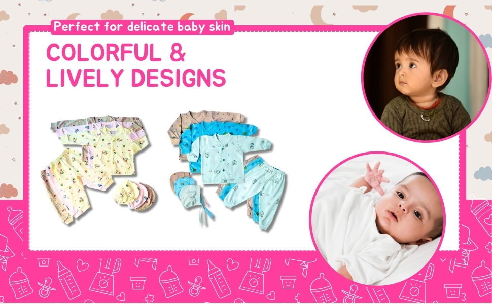 New Born Baby Cloths Sets SPN-UOA6AC