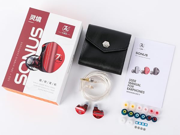 my sound  is the answer　　7インチ Linsoul 7HZ SONUS 1DD+1BA Dual Driver In Ear Monitor, HiFi