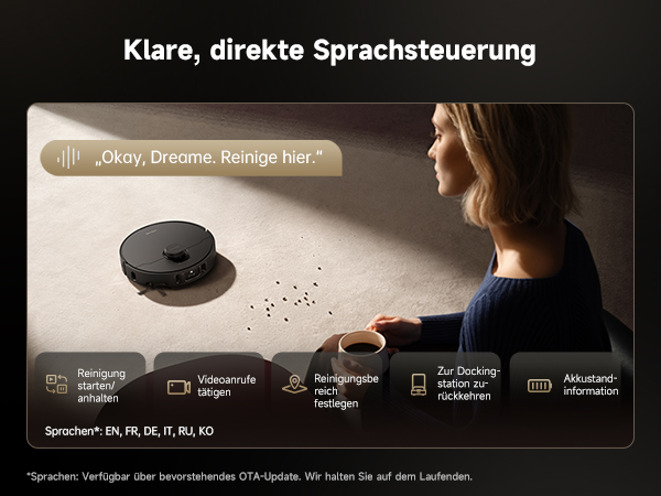 Klare, direkte Sprachsteuerung