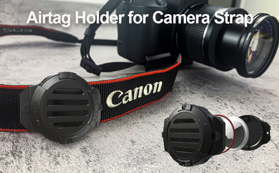 Waterproof AirTag Strap Mount,Discreet Secure Apple AirTag