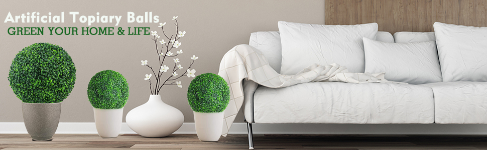 Artificial Plant Boxwood Topiary Balls