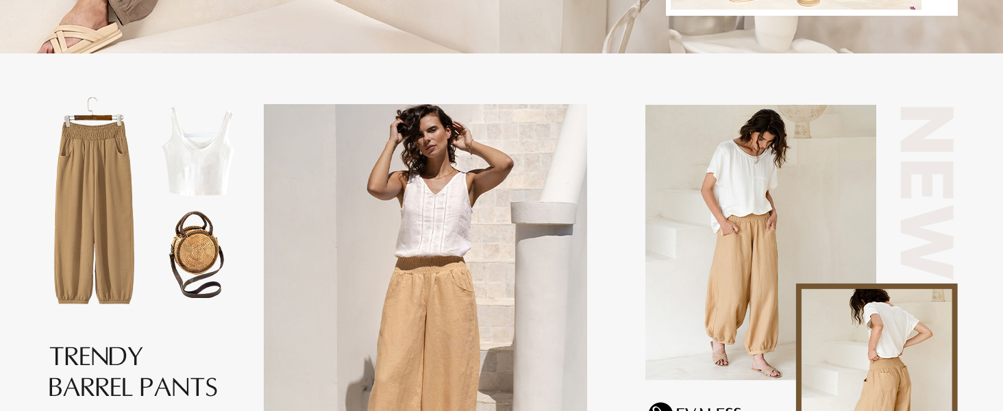 Wide Legged Pants for Women