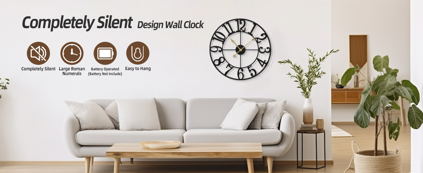 wall clock large