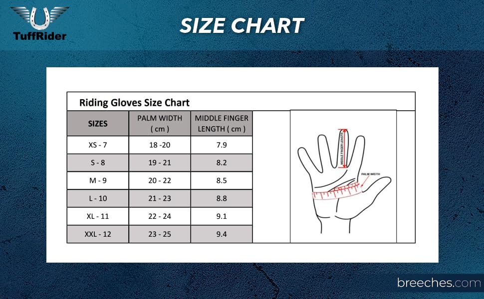 TuffRider Ladies Waterproof Thinsulate Riding Gloves