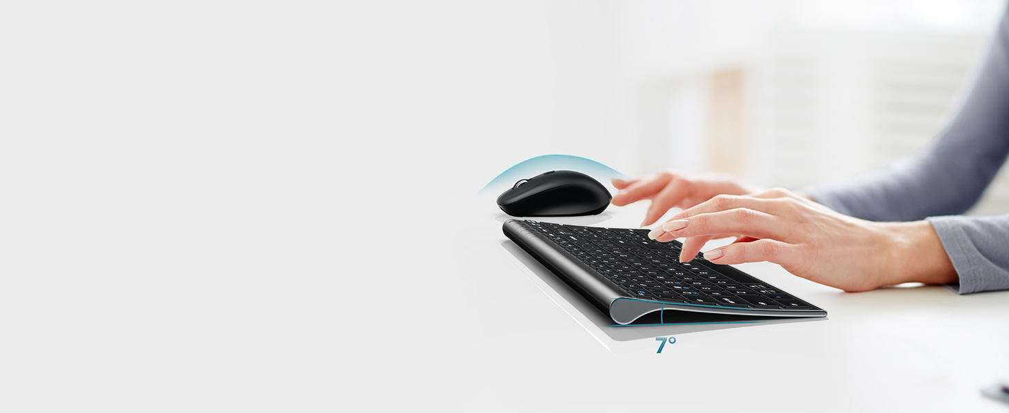 wireless keyboard and mouse set
