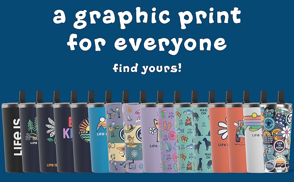 Life is Good 25oz Stainless Steel Insulated Tumbler with