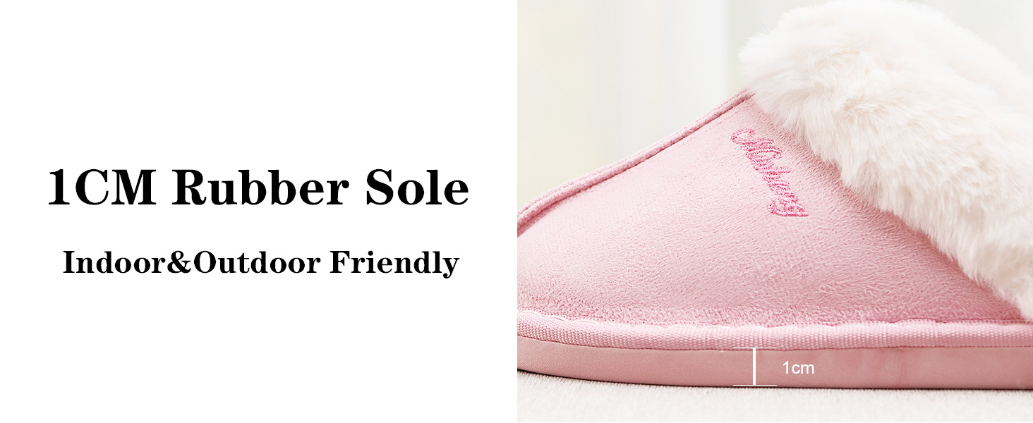 Hausschuhe Damen Herren Winter Warm Faux Pelz Slipper Weiche Flache Plüsch