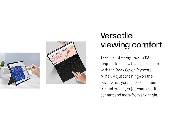 Samsung Galaxy Tab S10+ Book Cover Keyboard AI Key