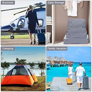 9 set packing cubes