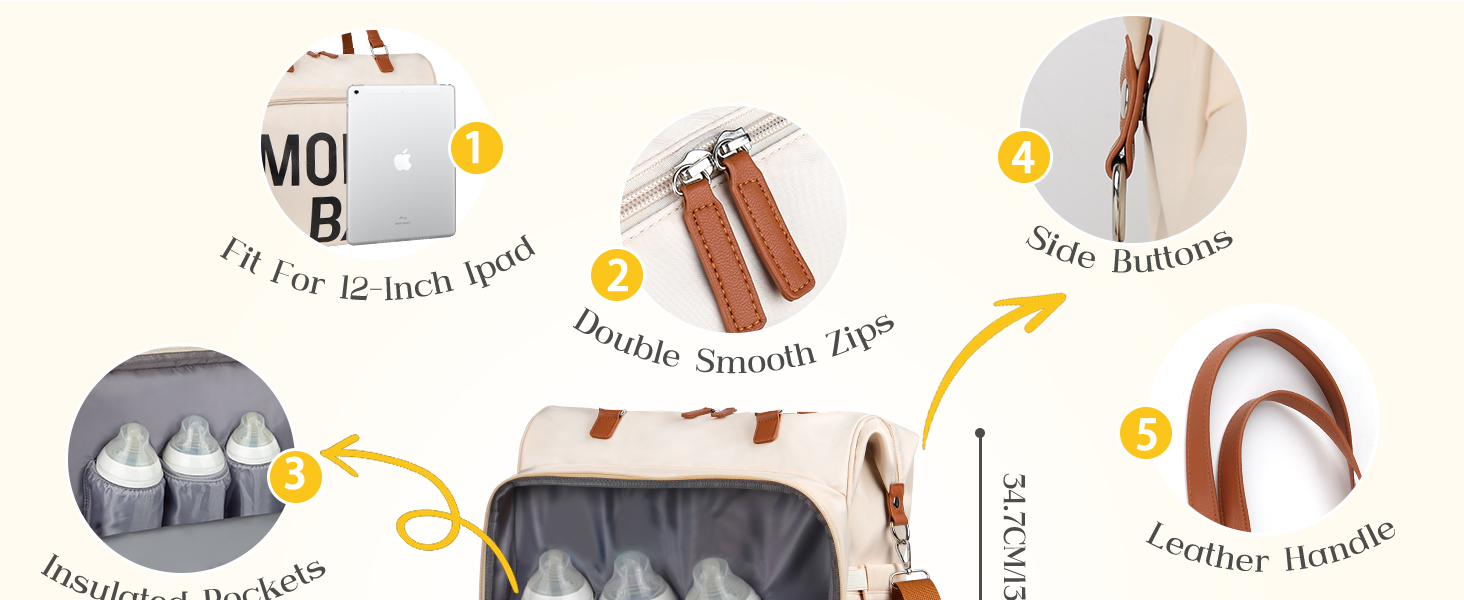 Diaper Tote Backpack