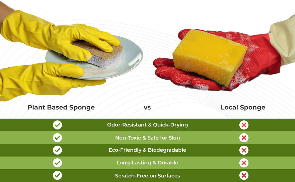 kitchen sponges