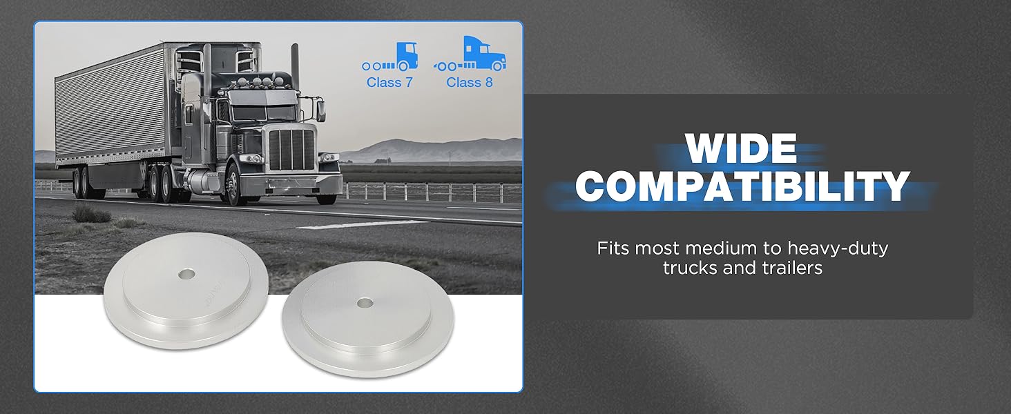 Truck Hub Seal Installer Kit, 5PCS Bearing Race and Seal