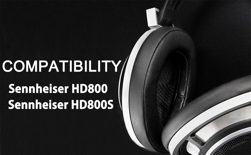 SOULWIT Professional Lambskin Earpads Replacement for Sennheiser HD800