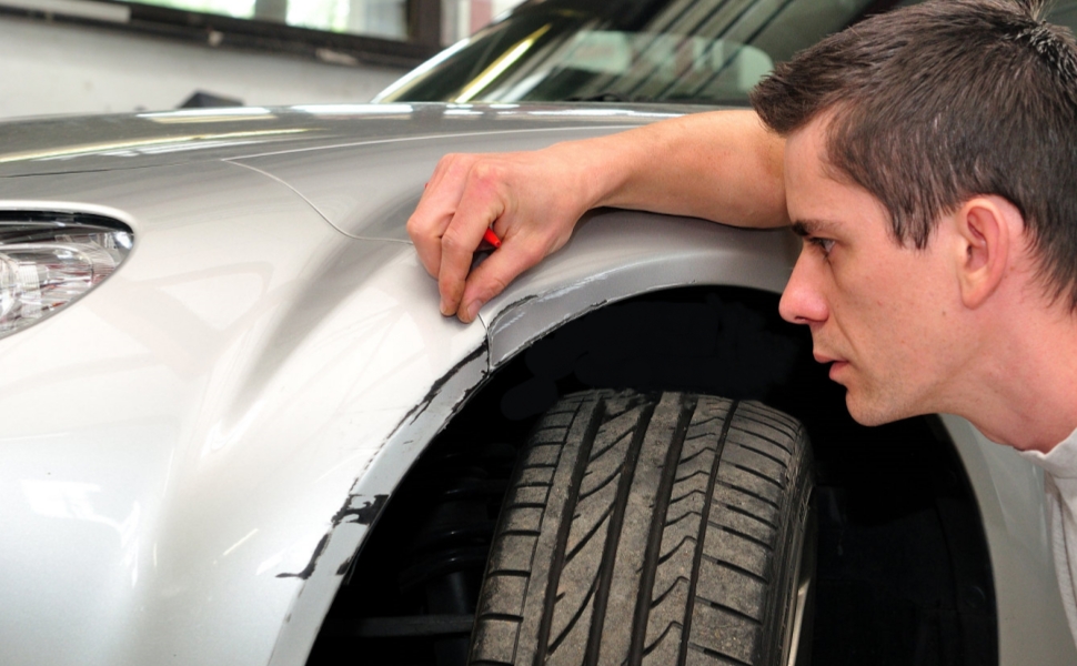 GMKD Car Wheel Eyebrow Parallel Scriber, Auto Body Line