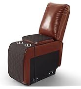 Ruaozz 100% Waterproof Recliner Console Covers for Sectional Recliner Sofa 2 Piece Oversized Midd...