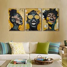 Abstract Woman Canvas