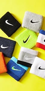 Amazon.co.jp: NIKE ナイキ スウッシュ リストバンド アトミック