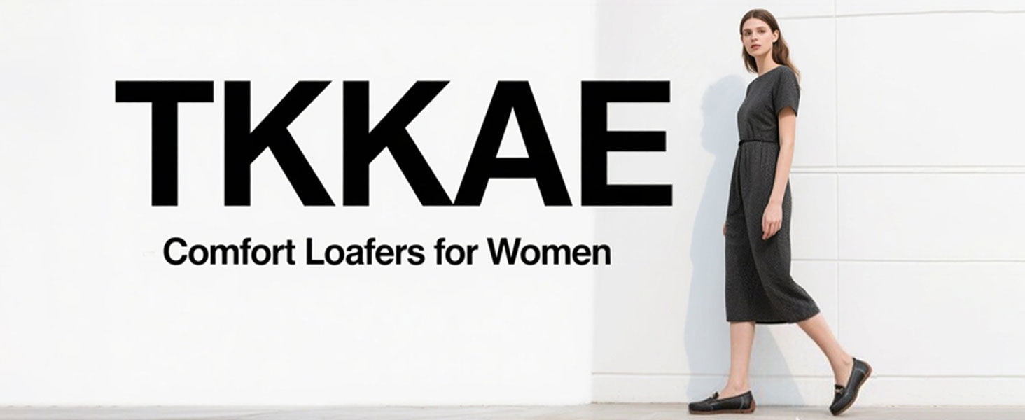 TKKAE loafers for women