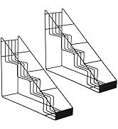 mustry Coffee Syrup Rack for Coffee Bar Accessories, Coffee Syrup Holder Fits with Torani and Mon...