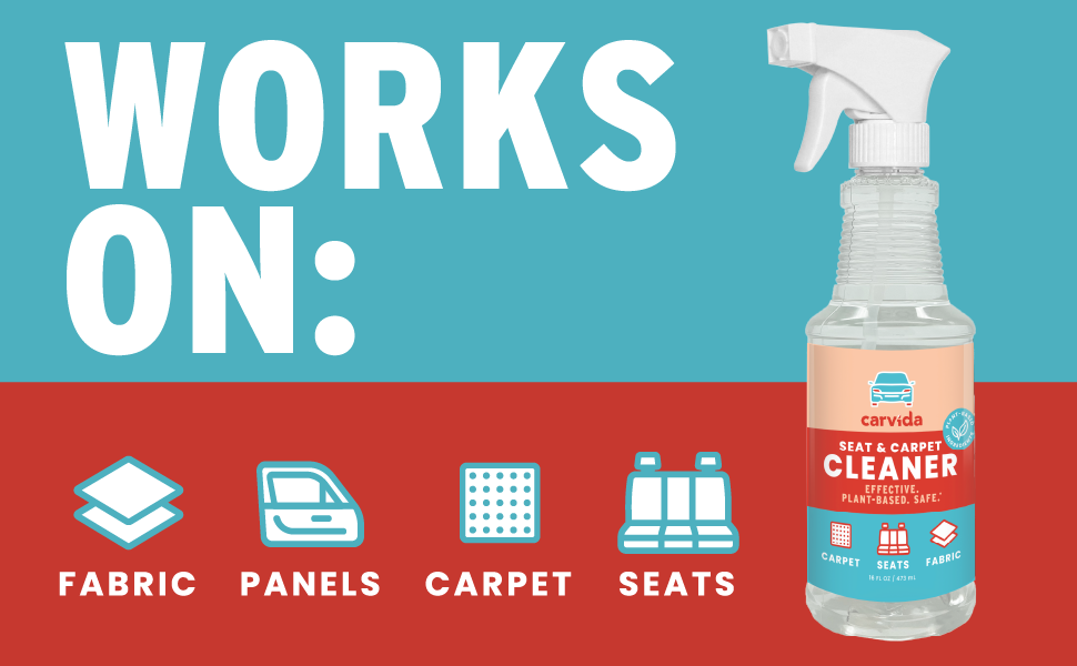 carvida seat & carpet works on