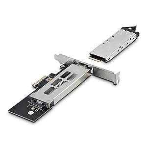 StarTech.com M.2 NVMe SSD to PCIe x4 Mobile Rack/Backplane