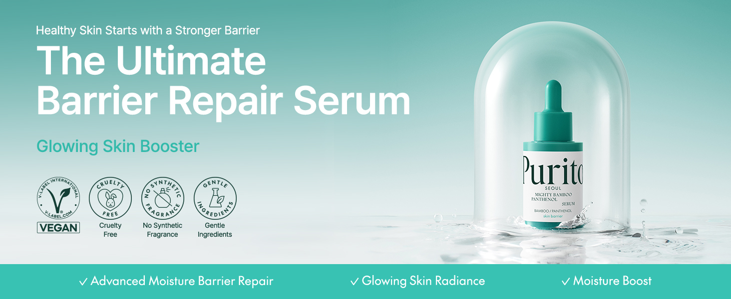 Panthenol Serum, Glow Serum, Moisture Barrier Repair