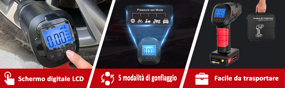 Compressori portatili per Auto