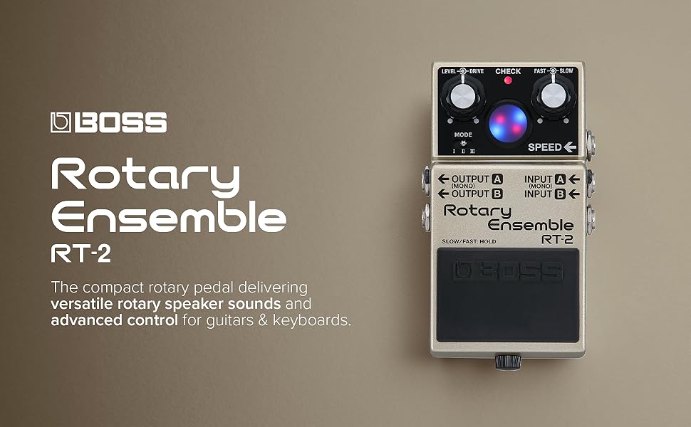 Amazon.com: BOSS RT-2 | Compact Rotary Ensemble Pedal