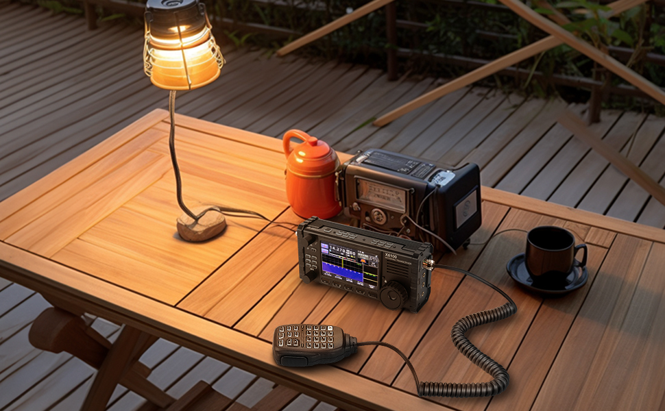 Xiegu X6100 HF Transceiver SDR HF/50MHz Full Mode Builtin