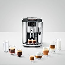 Amazon | 【公式】 JURA E8 Chrome ユーラ 全自動コーヒーマシン