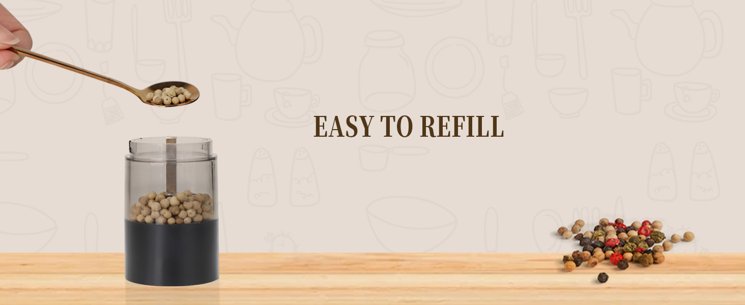 Electric Salt and Pepper Grinder